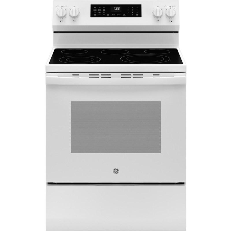 30-inch Freestanding Electric Range with Convection Technology (GRF600AVWW)