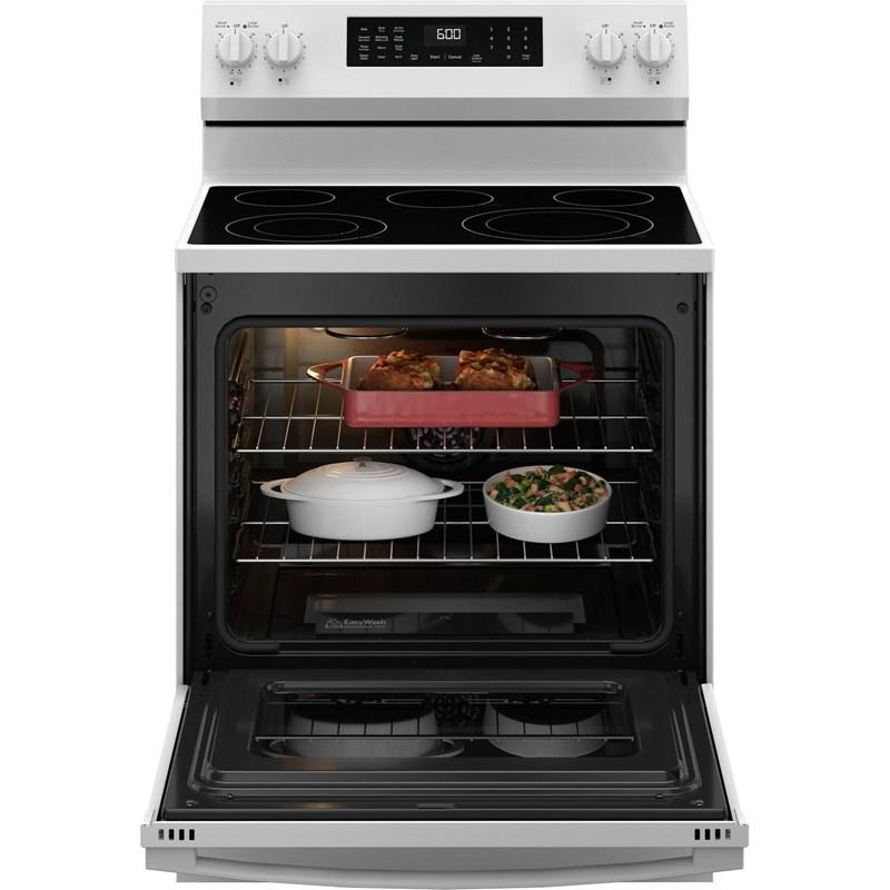 30-inch Freestanding Electric Range with Convection Technology (GRF600AVWW)