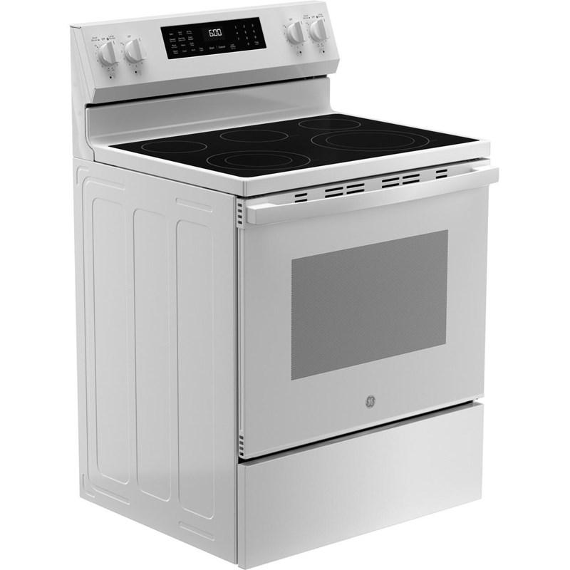 30-inch Freestanding Electric Range with Convection Technology (GRF600AVWW)
