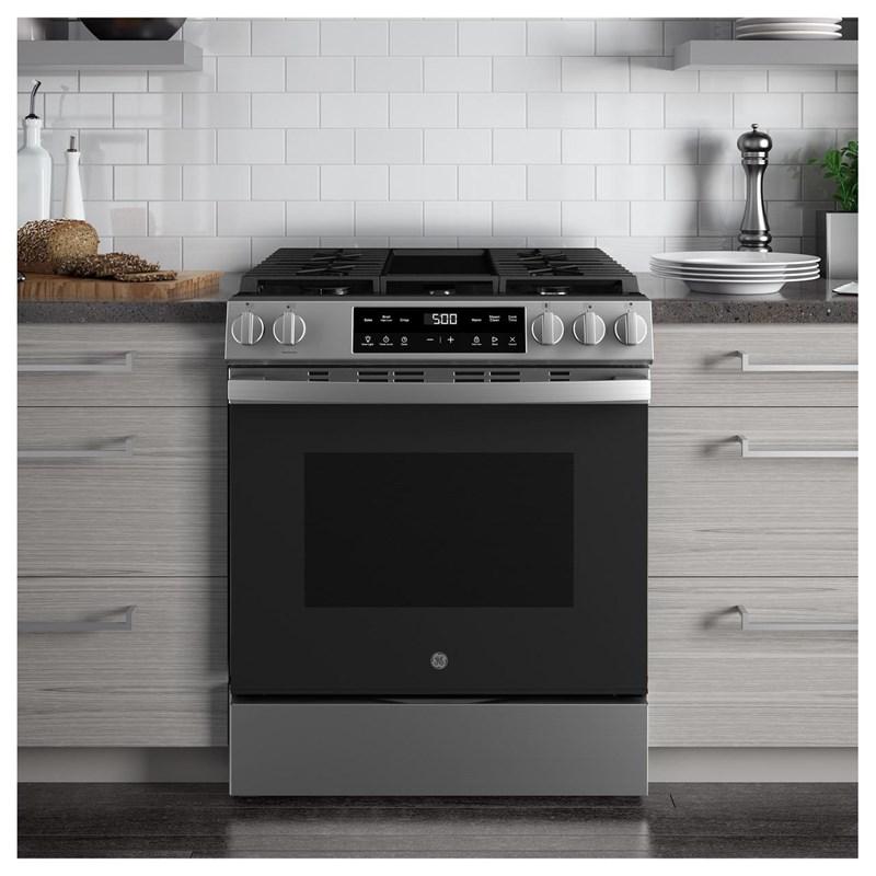 30-inch Slide-in Gas Range with Griddle (GGS500SVSS)