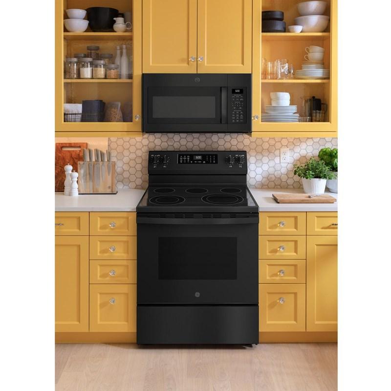 30-inch Freestanding Electric Range with Convection Technology (GRF600AVBB)