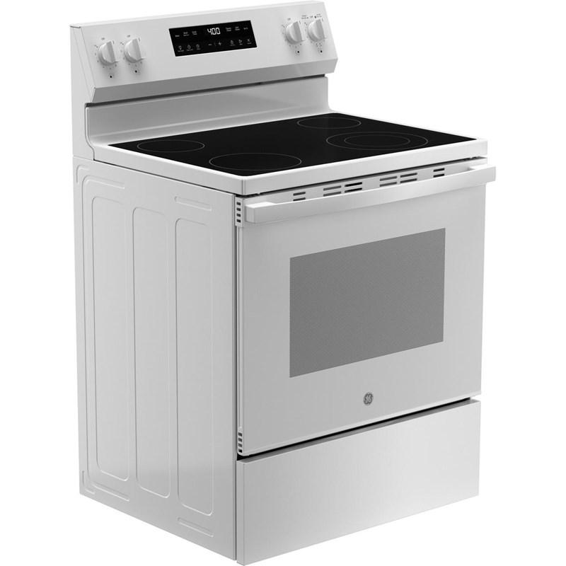30-inch Freestanding Electric Range with SmartHQª (GRF400PVWW)