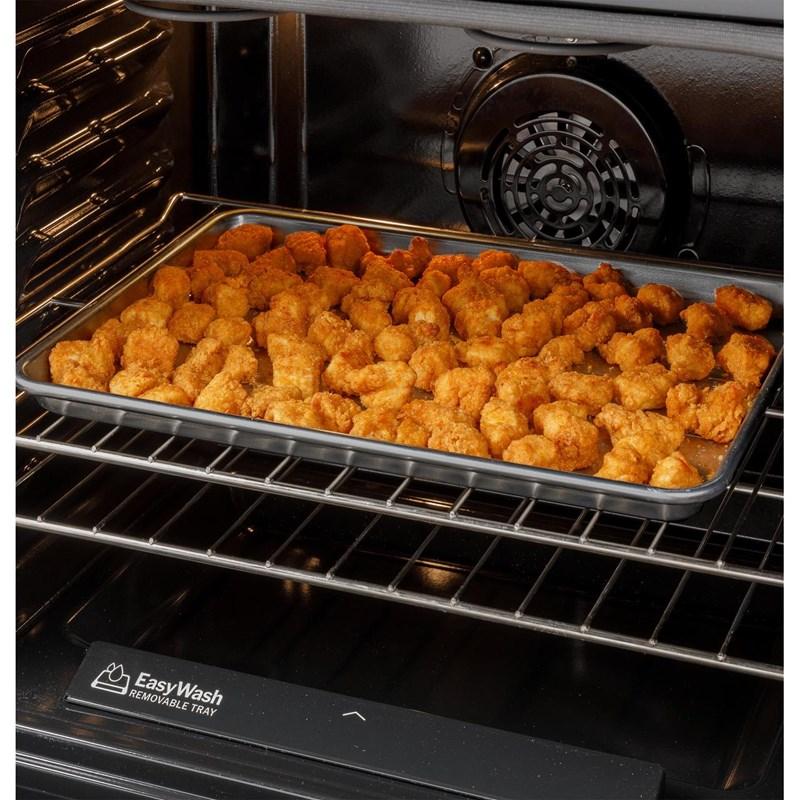 30-inch Slide-in Electric Range with Convection Technology (GRS600AVWW)