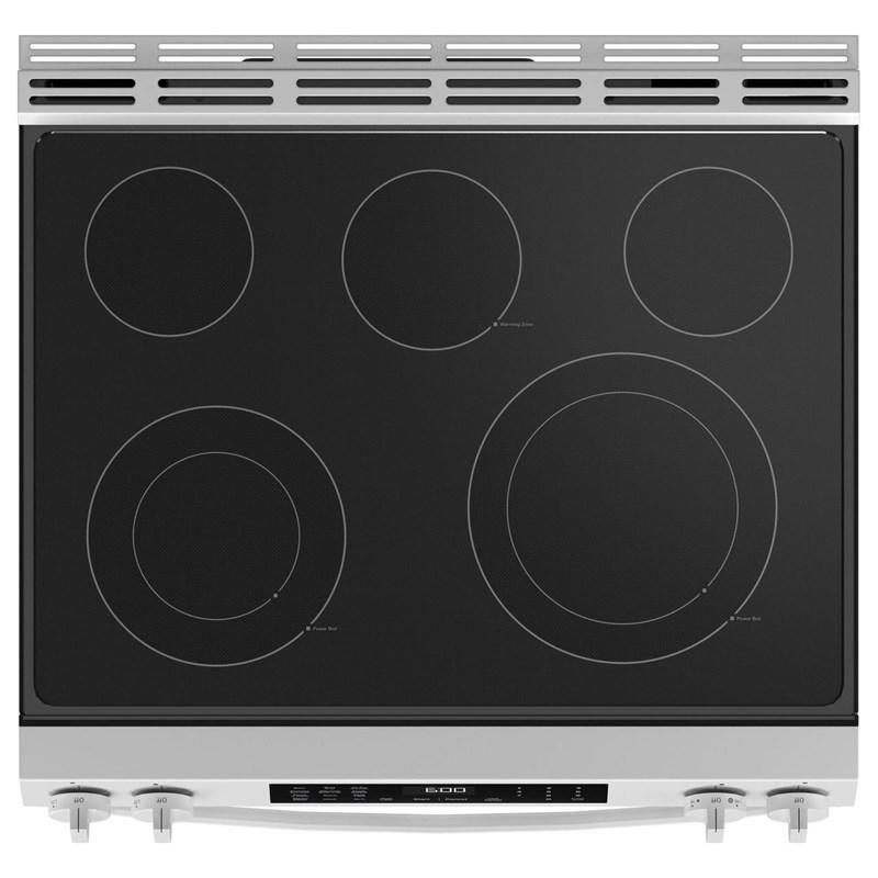 30-inch Slide-in Electric Range with Convection Technology (GRS600AVWW)