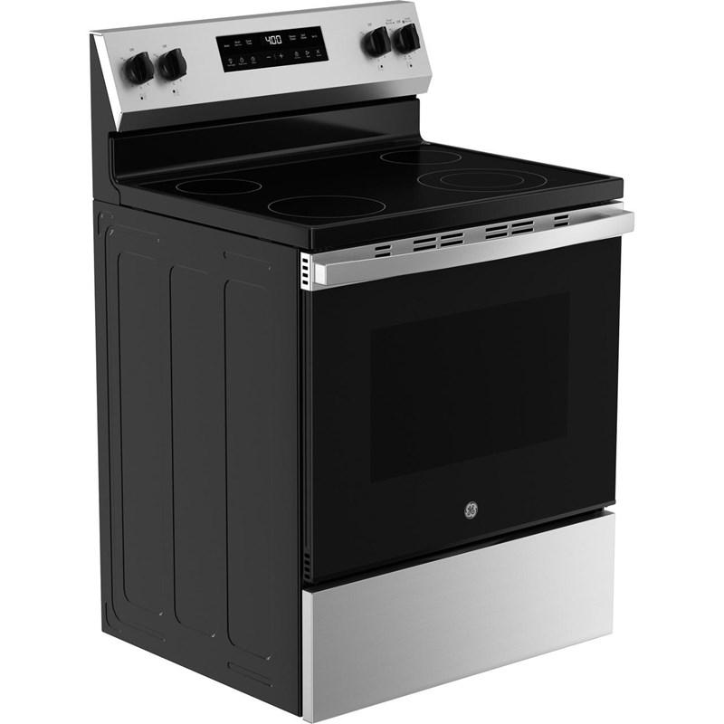 30-inch Freestanding Electric Range with SmartHQª (GRF400PVSS)