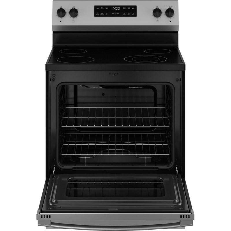 30-inch Freestanding Electric Range with SmartHQª (GRF400PVSS)