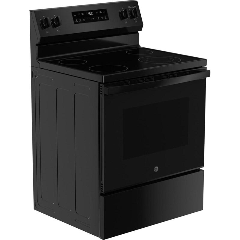 30-inch Freestanding Electric Range with SmartHQª (GRF400PVBB)