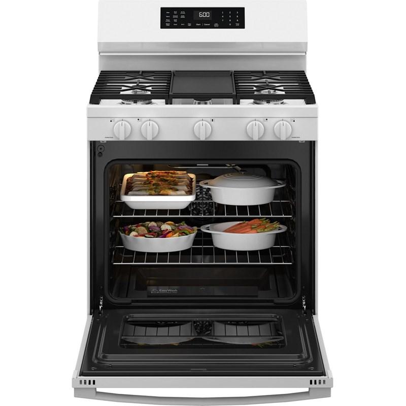 30-inch Freestanding Gas Range with Convection Technology (GGF600AVWW)