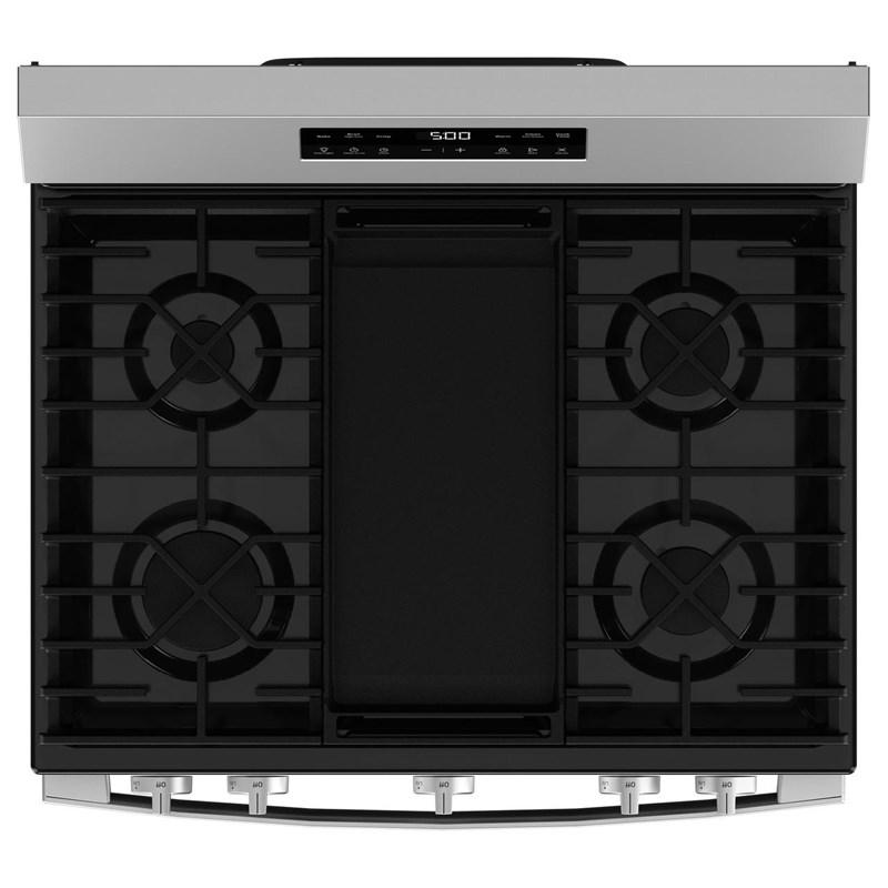 30-inch Freestanding Gas Range with Center Oval Burner (GGF500PVSS)