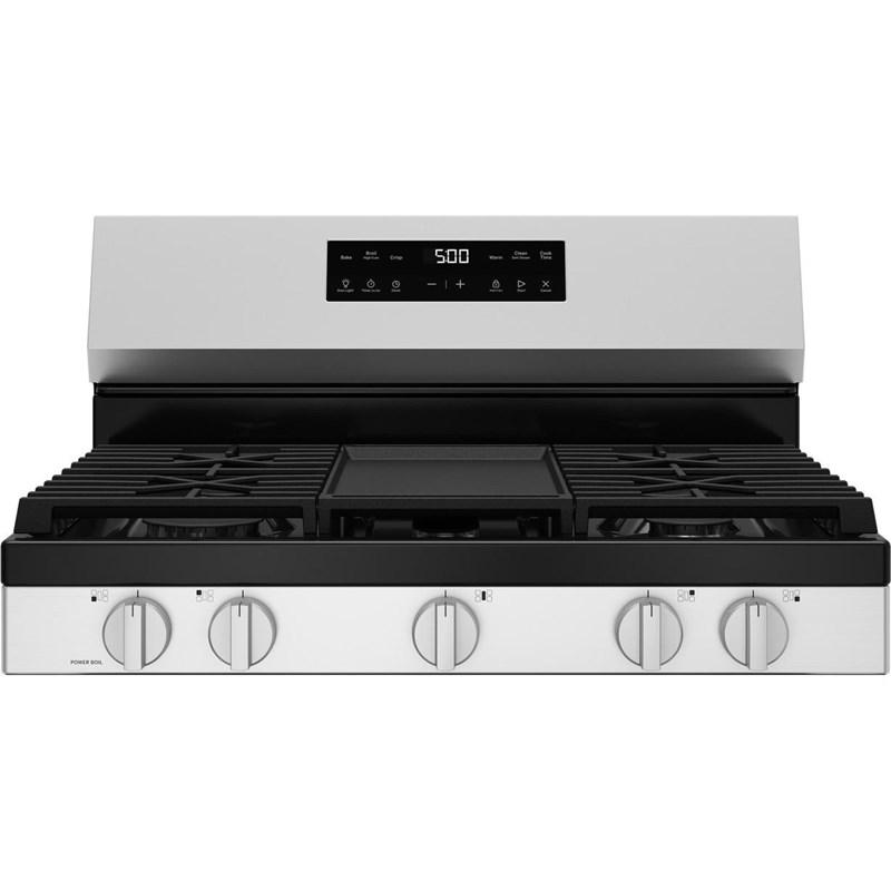 30-inch Freestanding Gas Range with Center Oval Burner (GGF500PVSS)