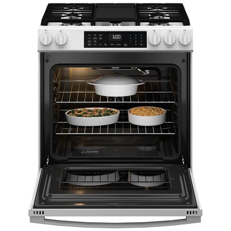 30-inch Slide-in Gas Range with WiFi (GGS600AVWW)