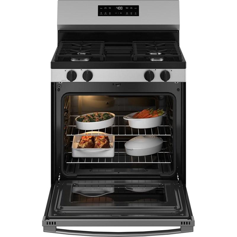 30-inch Freestanding Gas Range with SmartHQª (GGF400PVSS)
