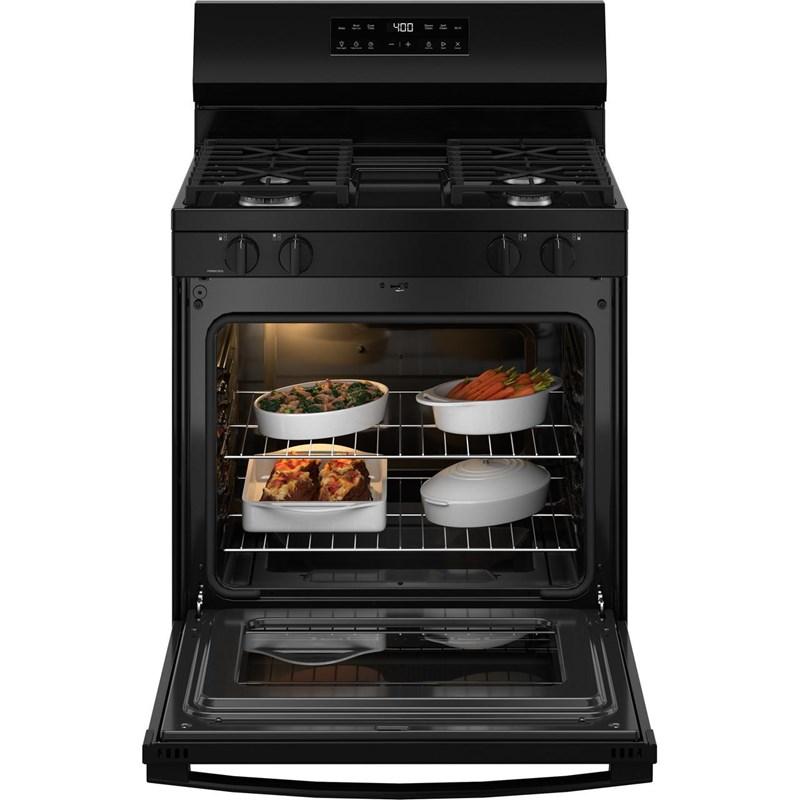 30-inch Freestanding Gas Range with SmartHQª (GGF400PVBB)