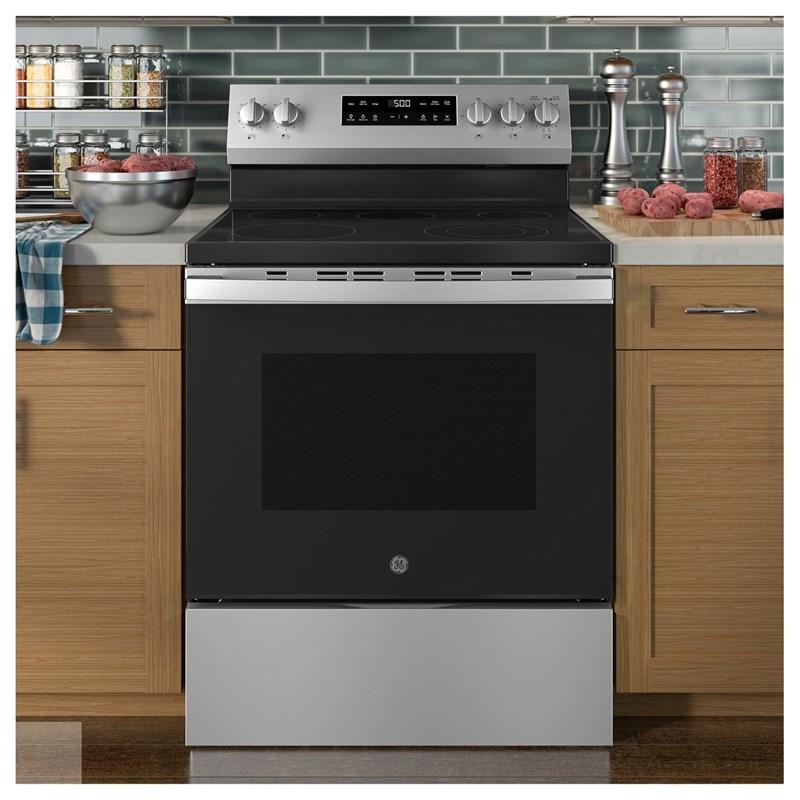 30-inch Freestanding Electric Range (GRF500PVSS)
