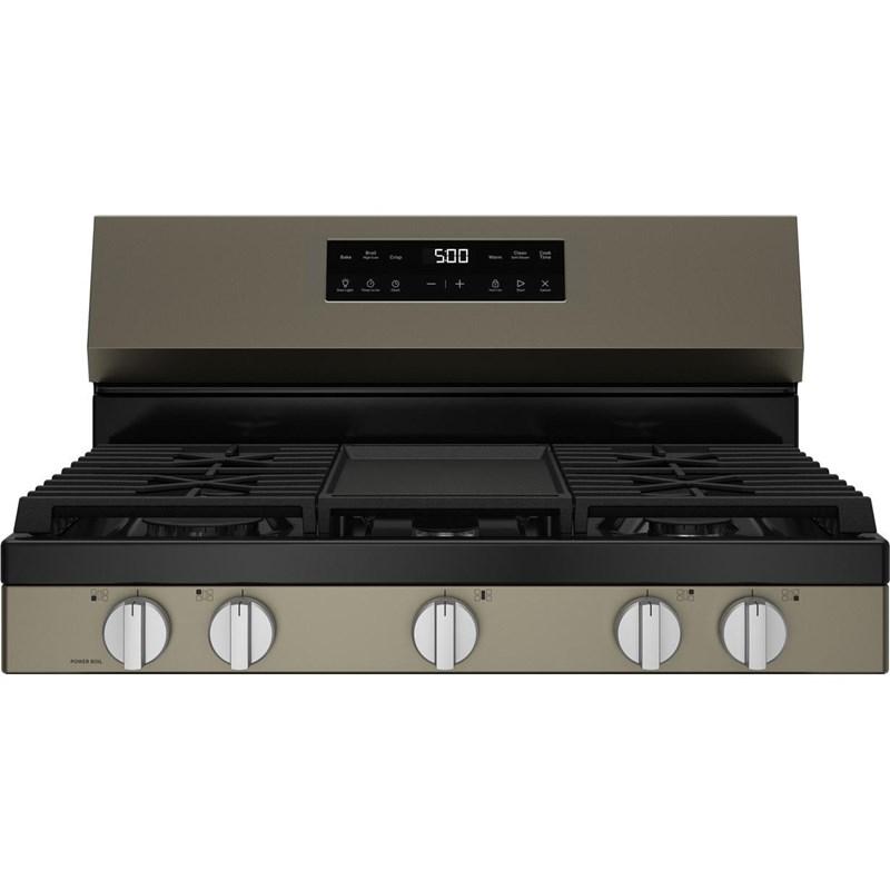 30-inch Freestanding Gas Range with Center Oval Burner (GGF500PVES)