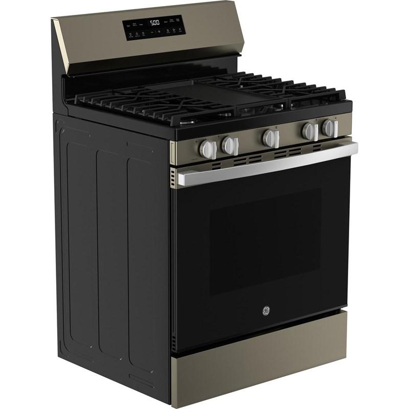 30-inch Freestanding Gas Range with Center Oval Burner (GGF500PVES)