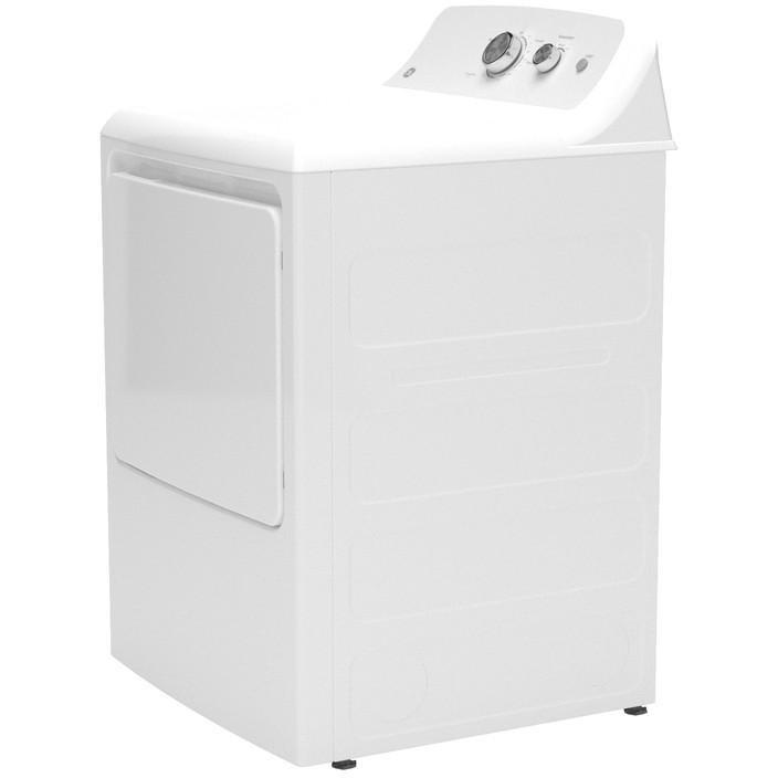 6.2 cu. ft. Gas Dryer with Reversible Door (GTX38GASWWS)