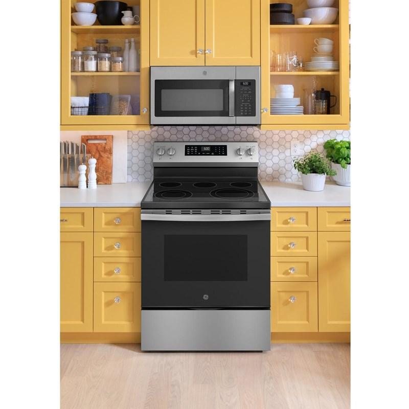 30-inch Freestanding Electric Range with Convection Technology (GRF600AVSS)