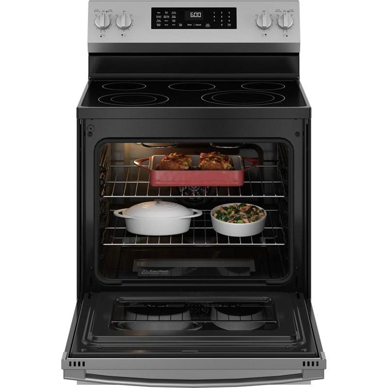 30-inch Freestanding Electric Range with Convection Technology (GRF600AVSS)