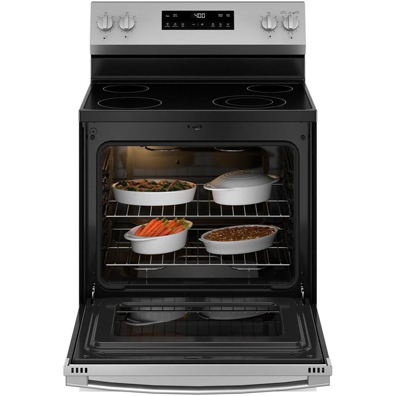 30-inch Freestanding Electric Range with Steam Clean (GRF40HSVSS)