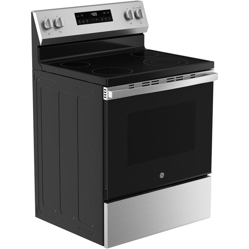 30-inch Freestanding Electric Range with Steam Clean (GRF40HSVSS)