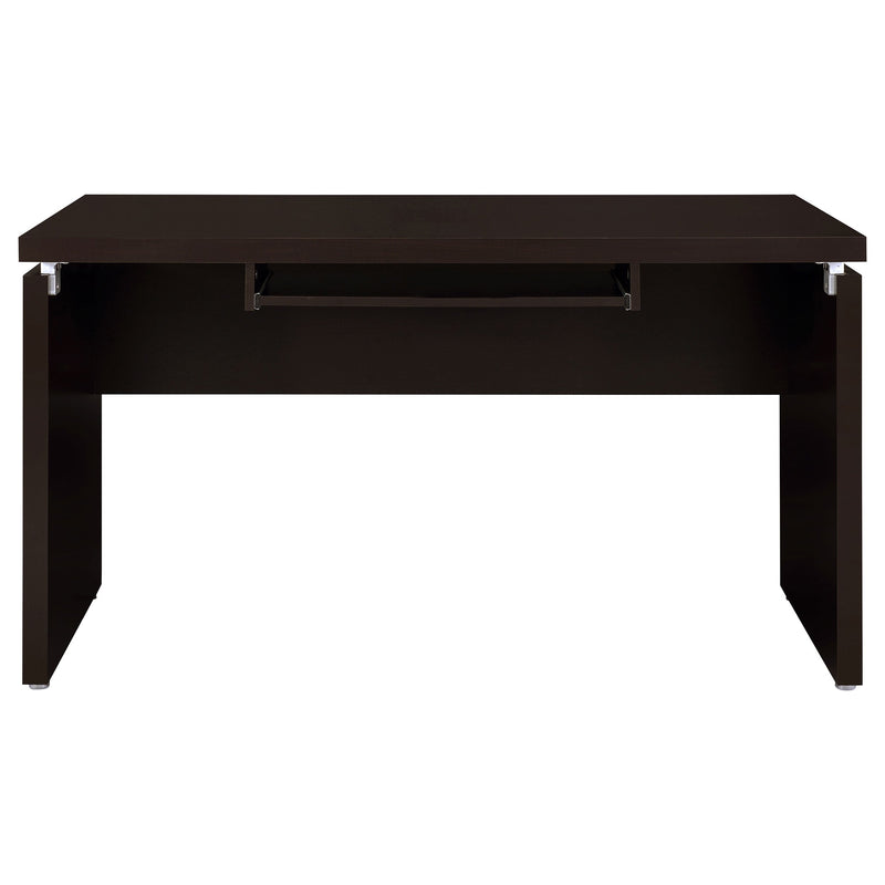 Skylar 83-inch L-Shaped Office Computer Desk Cappuccino