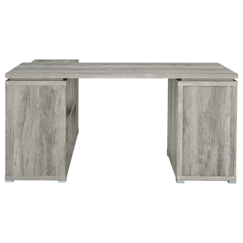 Yvette 60-inch 3-drawer L-Shape Computer Desk