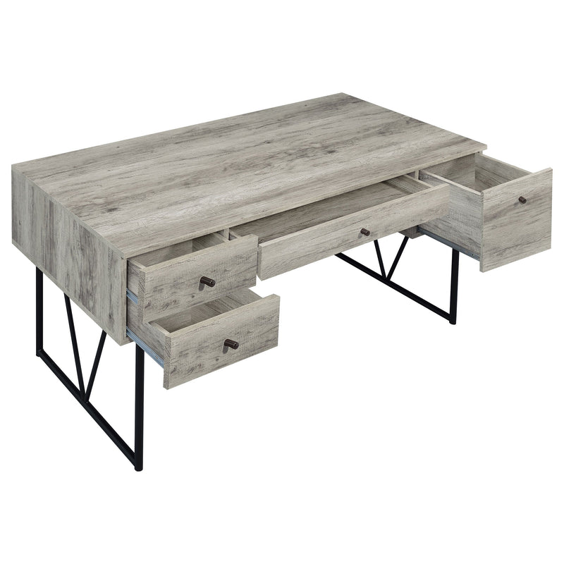 Analiese 63-inch 4-drawer Writing Desk