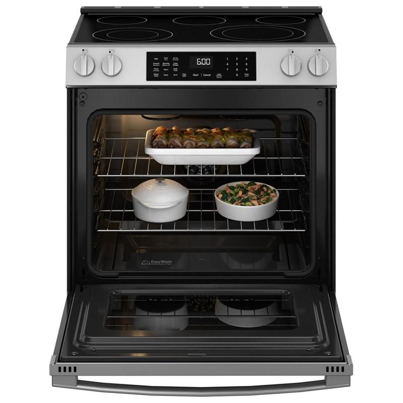 30-inch Slide-in Electric Range with Convection Technology (GRS60LAVFS)