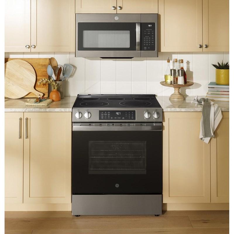 30-inch Slide-in Electric Range with Convection Technology (GRS60LAVFS)