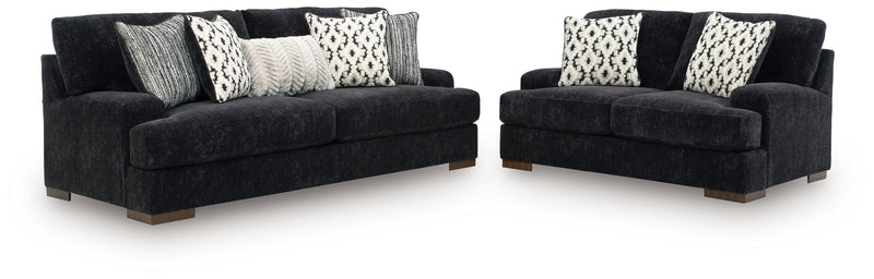 Whitmore Manor Sofa and Loveseat Living Room Set