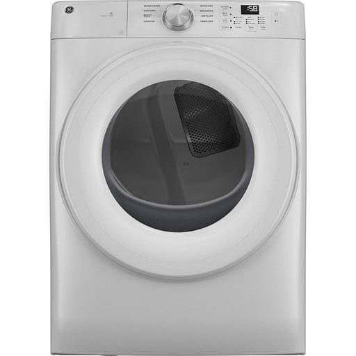 7.8 cu. ft. Smart Electric Dryer with WiFi Powered by SmartHQª (GFD35ESSYWW)