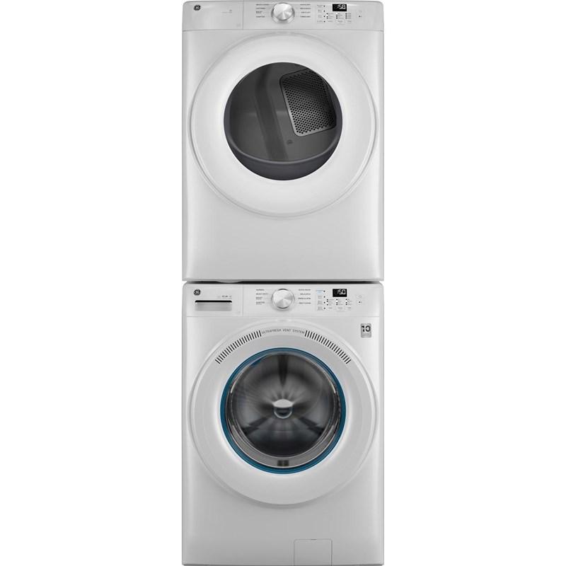 7.8 cu. ft. Smart Electric Dryer with WiFi Powered by SmartHQª (GFD35ESSYWW)