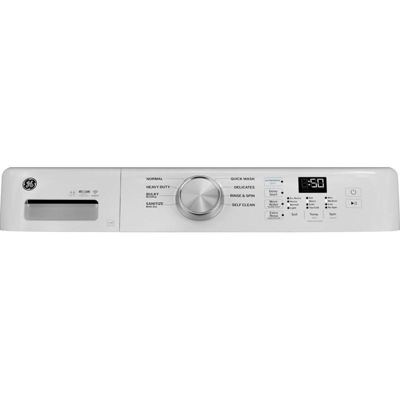 4.6 cu. ft. Smart Front Load Washer with UltraFresh Vent System with OdorBlockª (GFW350SSYWW)