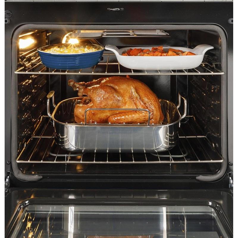 30-inch Slide-in Electric Range with Crisp Mode (GRS500PVBB)