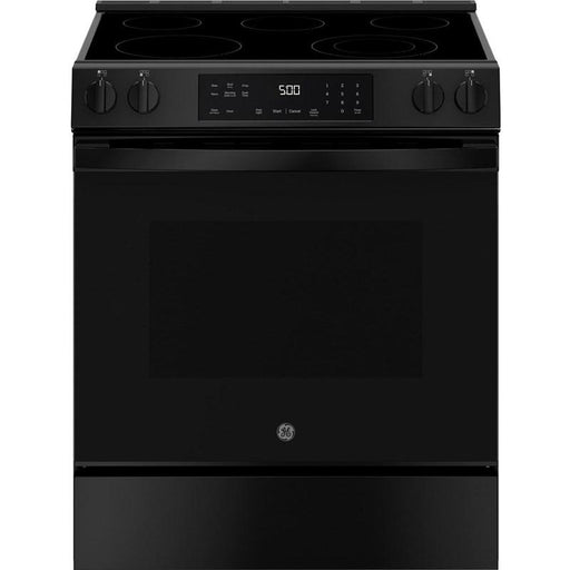 30-inch Slide-in Electric Range with Crisp Mode (GRS500PVBB)