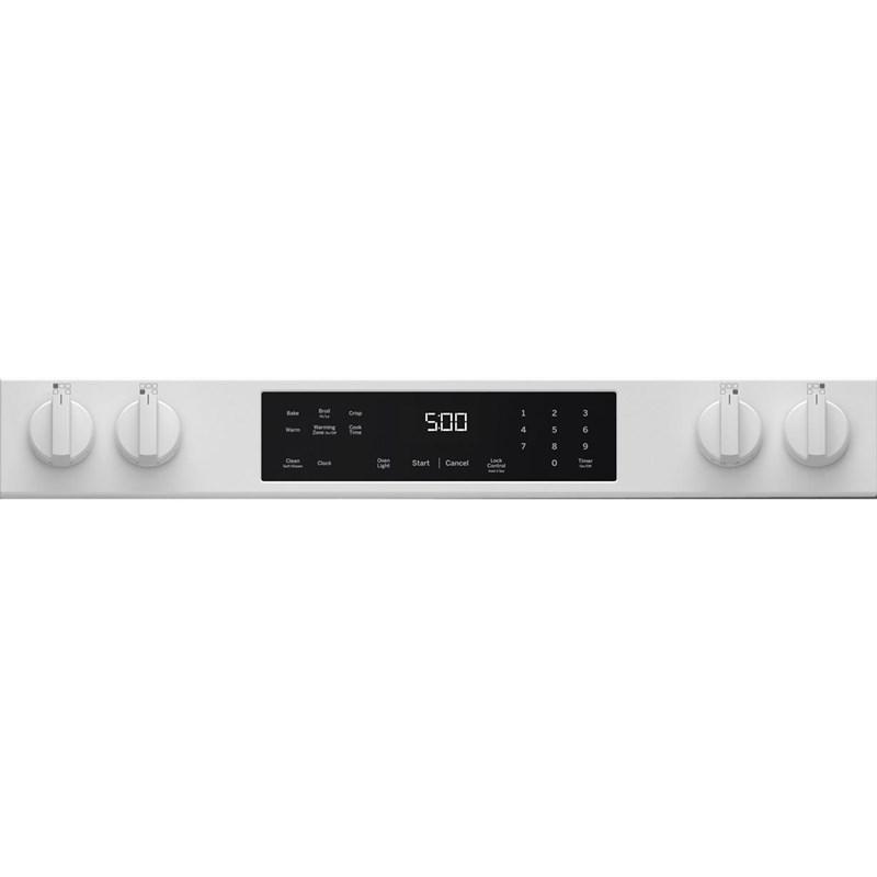 30-inch Slide-in Electric Range with Crisp Mode (GRS500PVWW)