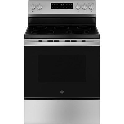 30-inch, 21 cu.ft. Freestanding Bottom Freezer with LED Lighting (GBE21DYKFS)