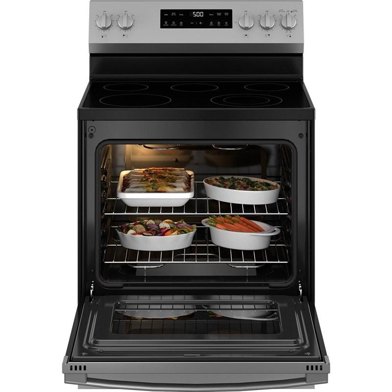 30-inch Freestanding Electric Range with Crisp Mode (GRF500SVSS)