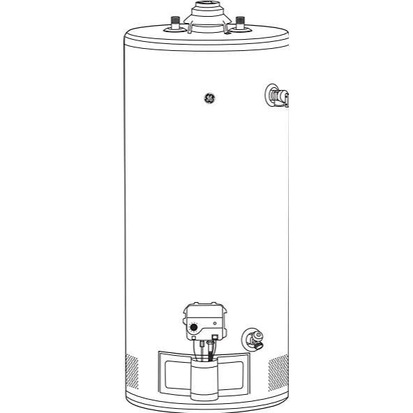 40 Gallon Short Residential Natural Gas Water Heater (GG40S08BXW)