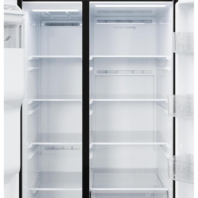 36-inch, 27.9 cu. ft. Side-By-Side Refrigerator with Extra Tall Dispenser (GSS28NYYFS)