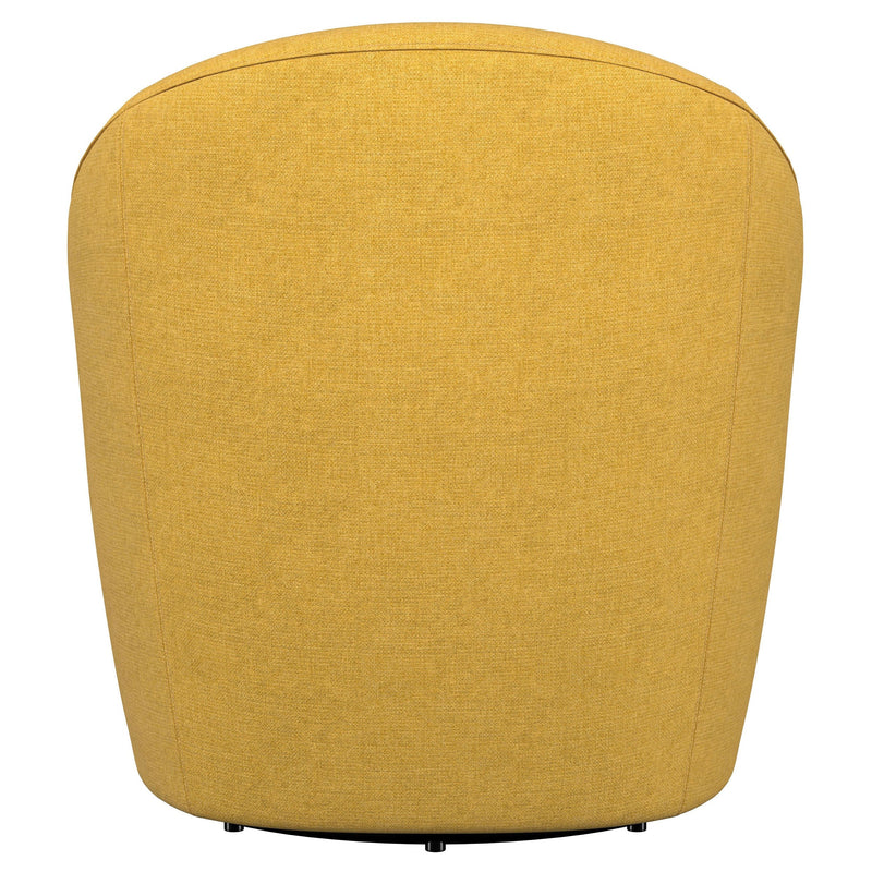 Leon Upholstered Accent Swivel Chair