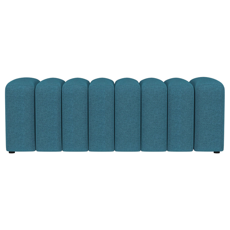 Summer Fabric Upholstered Tufted Accent Bench