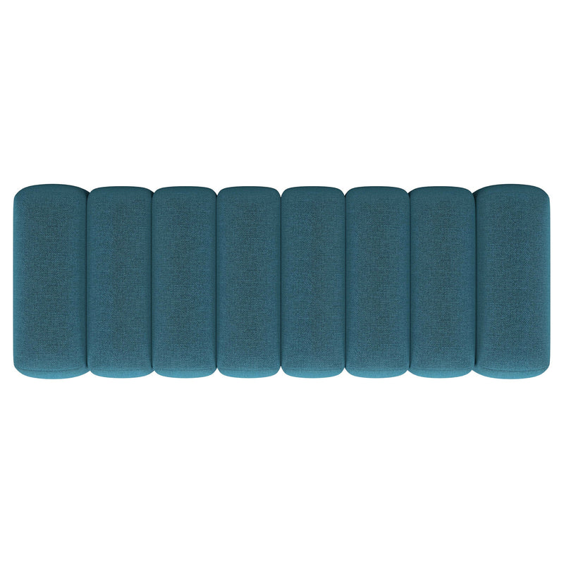 Summer Fabric Upholstered Tufted Accent Bench
