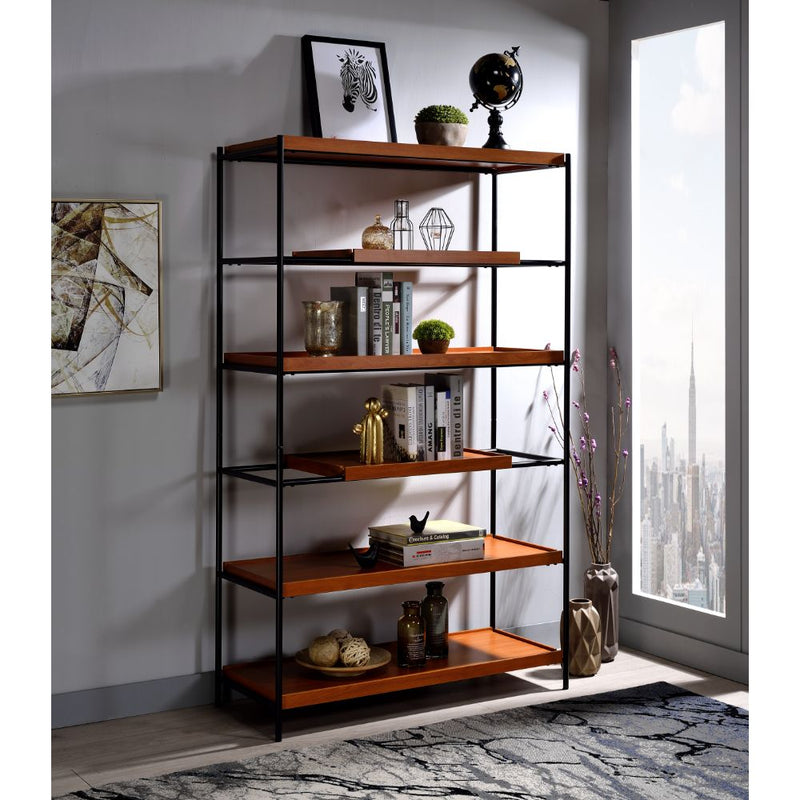 Oaken Bookshelf & File Cabinet