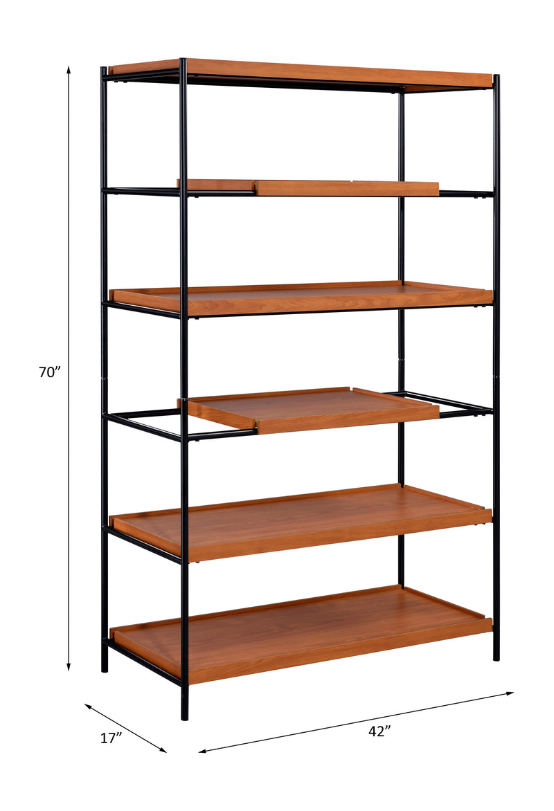 Oaken Bookshelf & File Cabinet