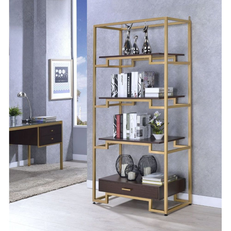 Yumia Bookshelf & File Cabinet
