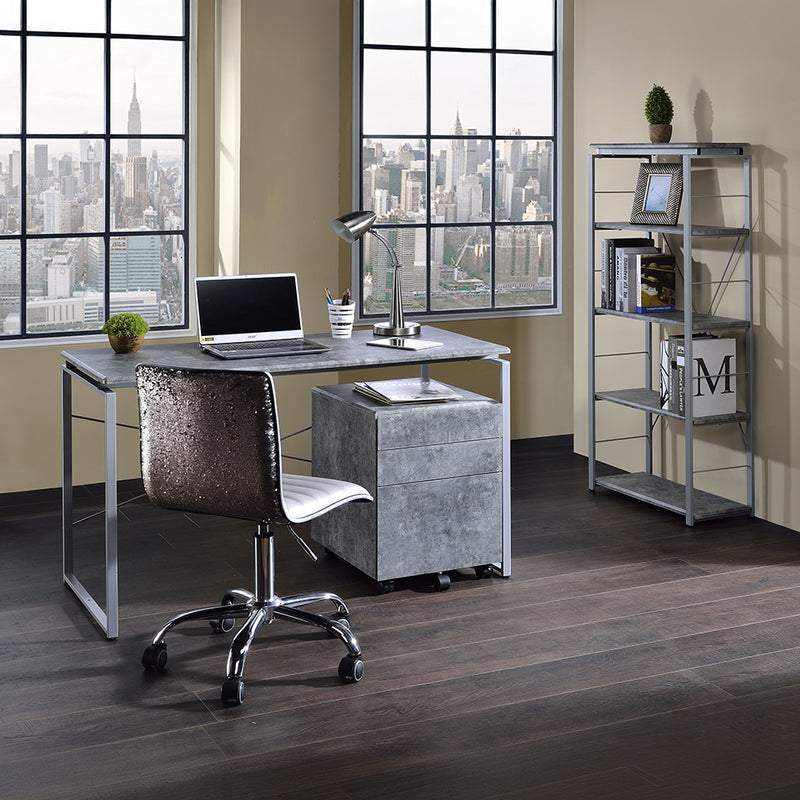 Jurgen Bookshelf & File Cabinet