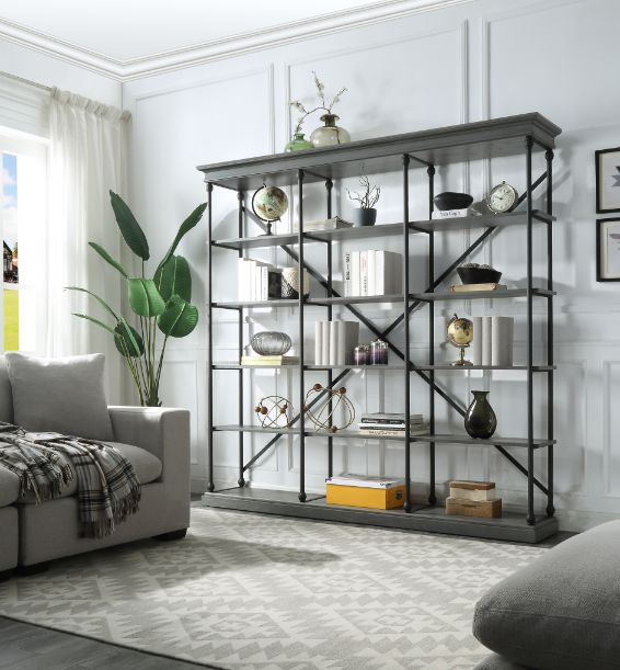Rukia Bookshelf & File Cabinet