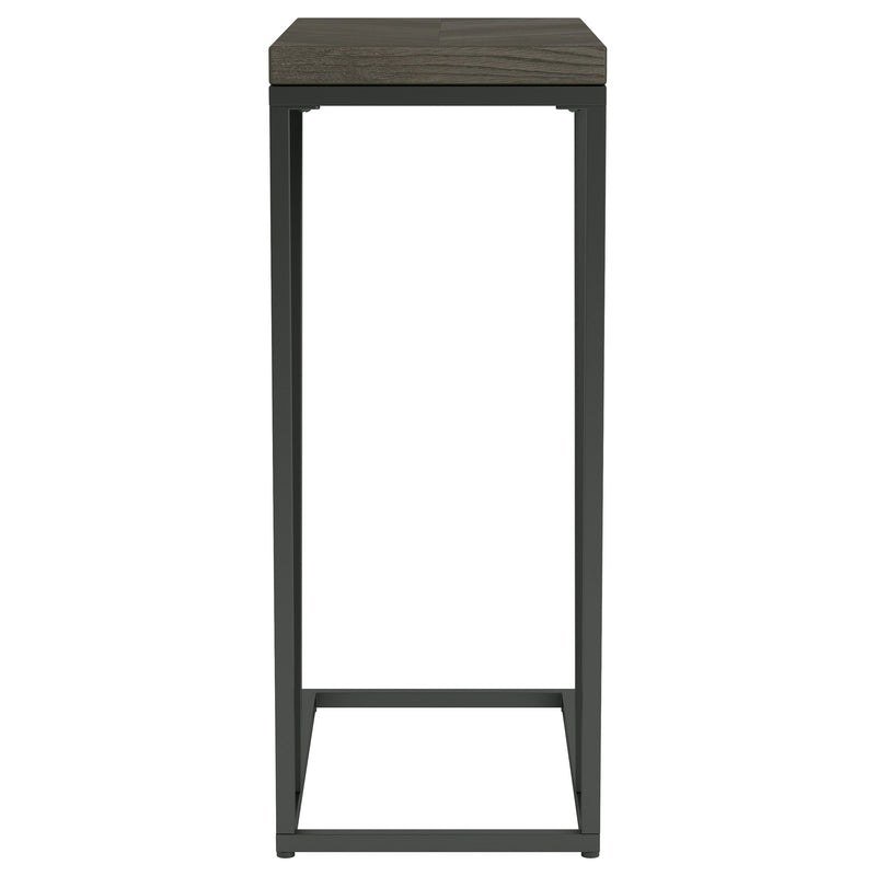 Sergio Engineered Wood C-Shaped Sofa Side Table